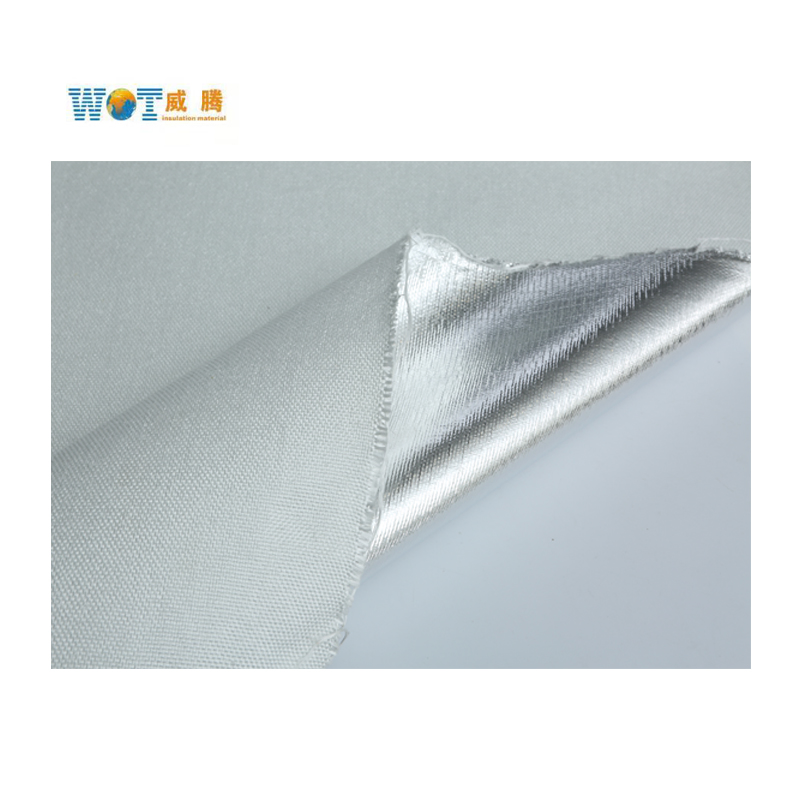 Al-Ht2025 0.75mm Aluminized Fiberglass Cloth