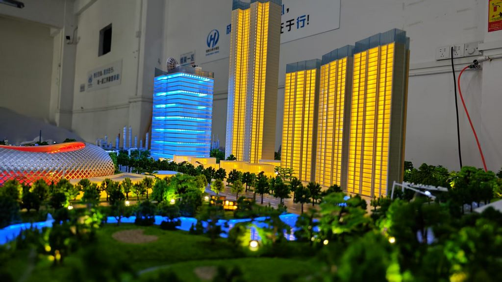 Guangdong Heng Hui Architectural Model - Perfect for Home Decor Enthusiasts