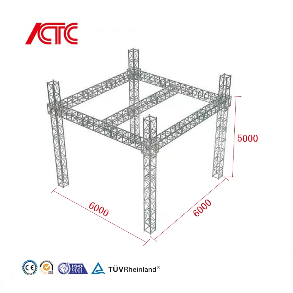 Aluminum Display Lighting Event Bolt Spigot Stage Truss Roof system