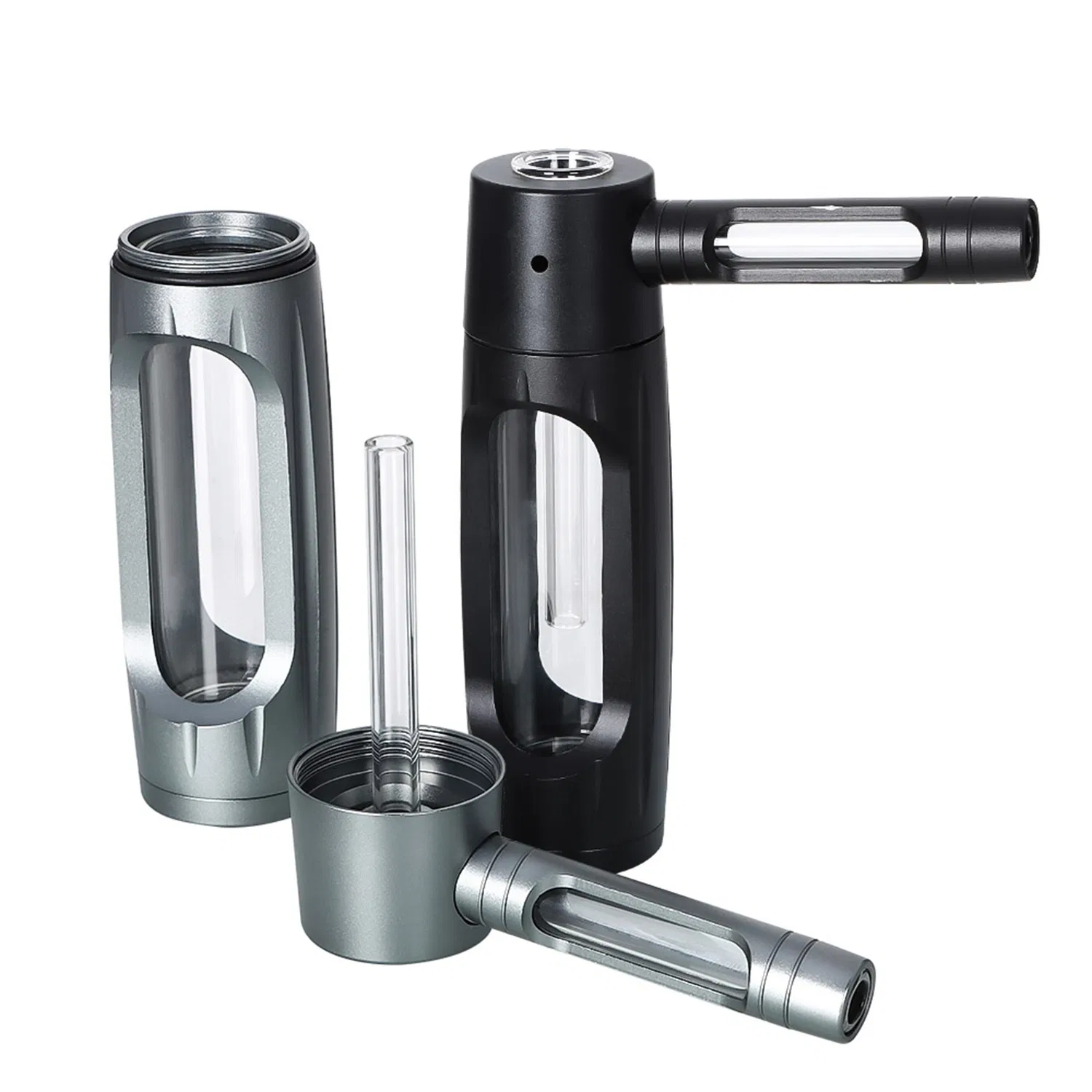 Portable Glass Smoking Hand Pipe Glass Oil Burner Water Hookahs Oil Rigs Beaker Base DAB Rig
