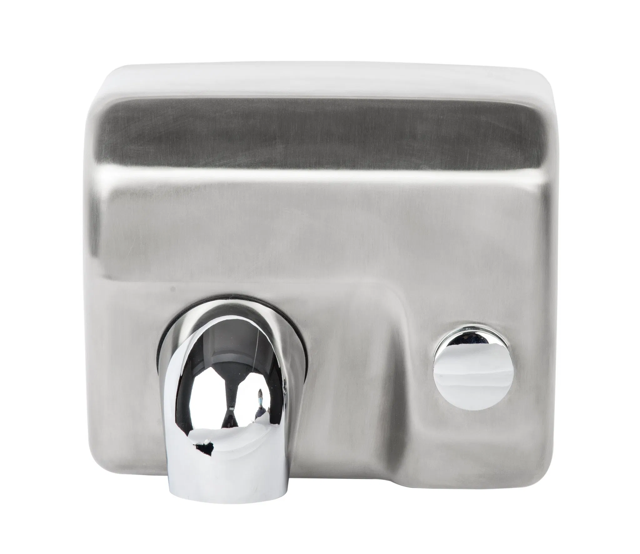 Automatic Stainless Steel Push Button Hand Dryer 110V for Public Bathroom Areas