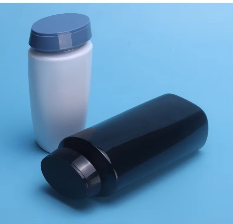 250ml 500ml Pet Plastic Shampoo Bottle Empty Design for Facial Cleanser & Face Cream with Screw Cap