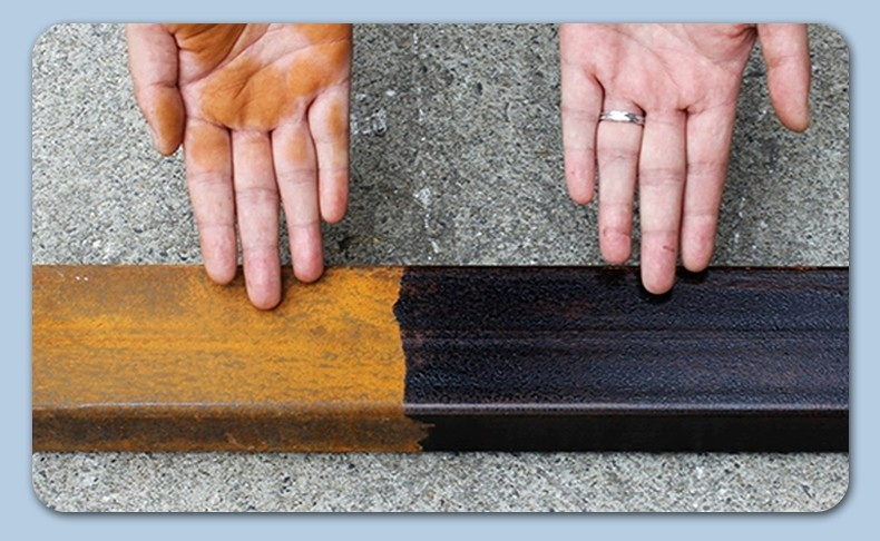 Nbs-116 Rust Converter Rapid Rust Removal for Removing Large Areas of Rust From Iron Steel Tiles or Other Metal Parts
