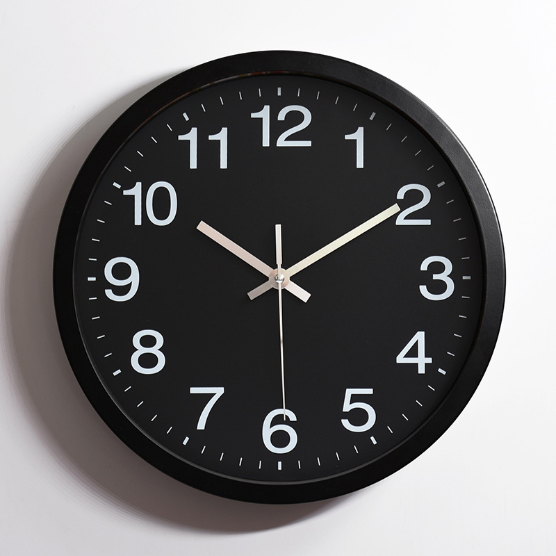 Custom Quality Aluminum Metal Wall Clock 12 Inch