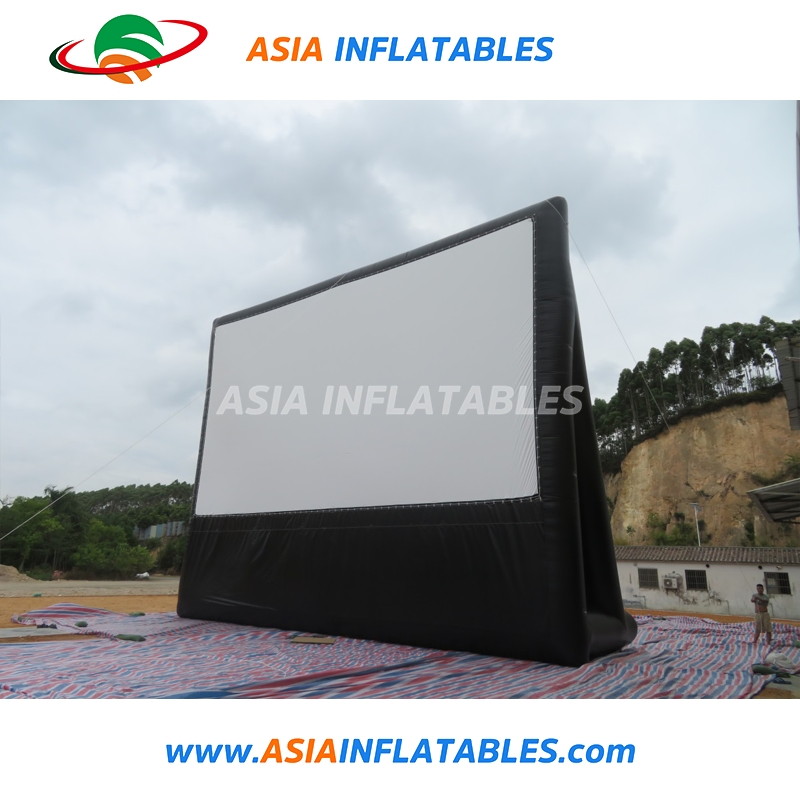 Popular Good TV Screen Inflatable Drive in Theater Movie Screen