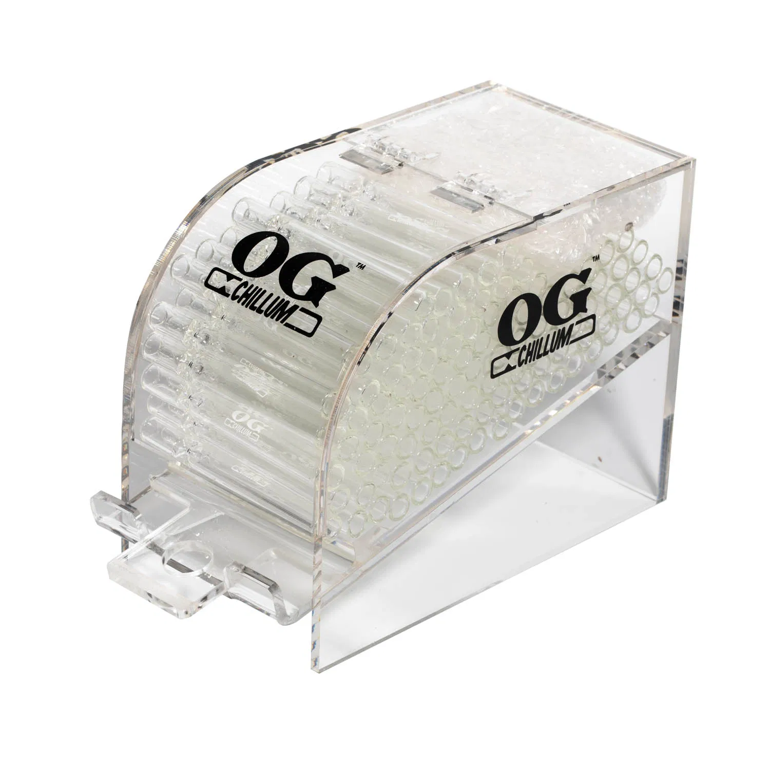 Hot Selling Glass Og Chillum Cigarette Smoking Pipe with Stand