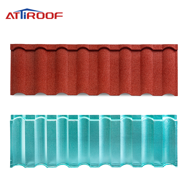 Building Material Milano Metal Roofing Sheeting Corrugated Sheet Stone Coated Roof Tile