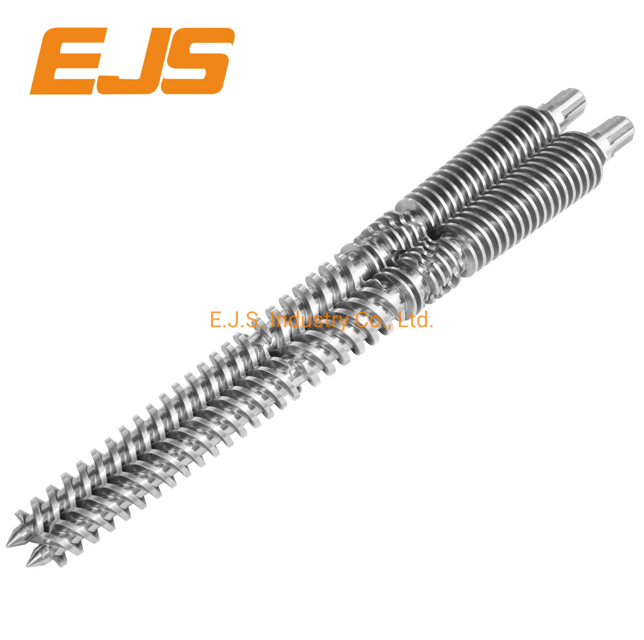 Conical Double Screw Cylinder for PVC Foaming Machine Extruder to Make Plastic Containers