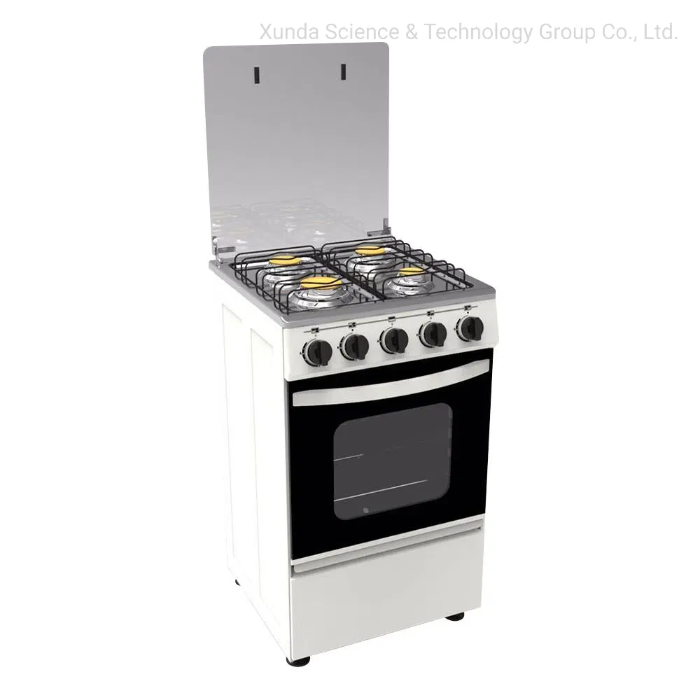 20" Economic Free Standing Range Cooker 4 Burners Gas Stove Gas Oven 500mm Home Gas Cooker