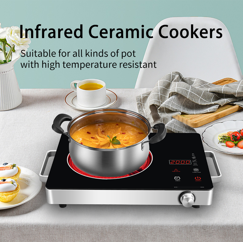 Multi-Function Electric Cooking Stove for Effortless Meal High-Efficiency Infrared Cooker