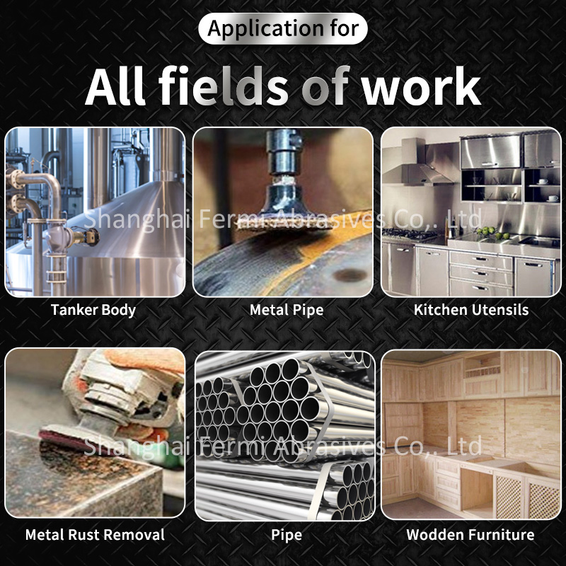 Абразивный диск нетканый 2 дюйма, тип Tr