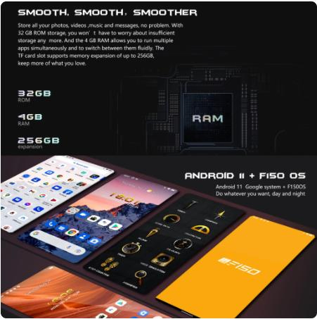 Защищенный смартфон Sunboo 5.5 дюймов HD+, 4G, NFC