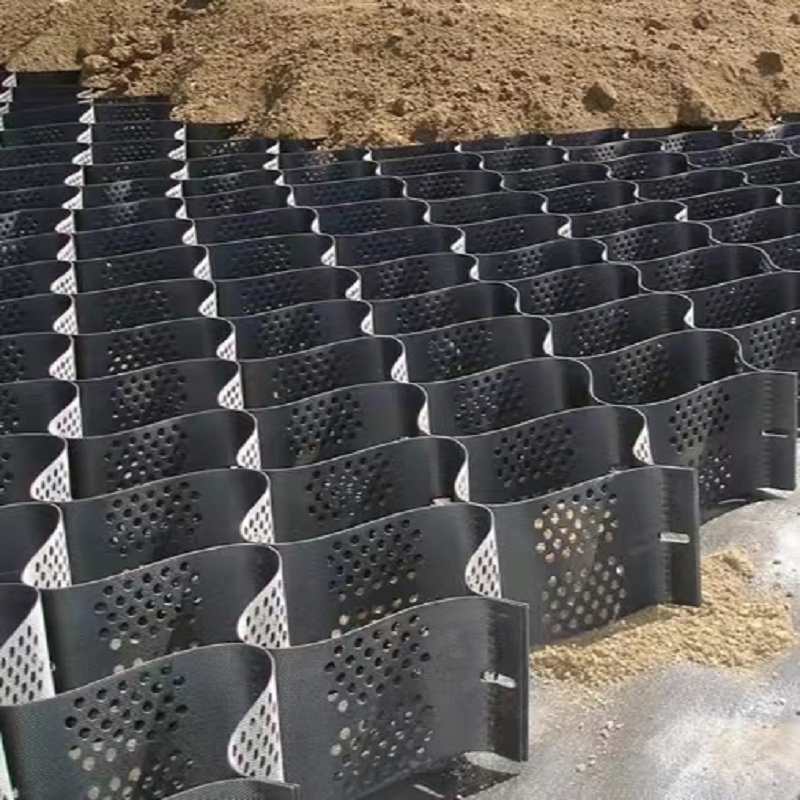 50mm 100mm Cell Depth 150mm Cell Depth Plastic Gravel Stabilizer HDPE Geocell