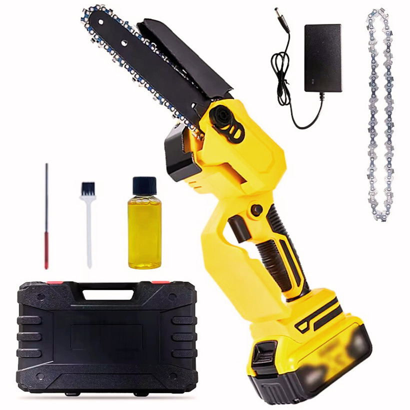 6-12 Inch Cordless Handheld Chainsaw for All-Round Cutting Ventures