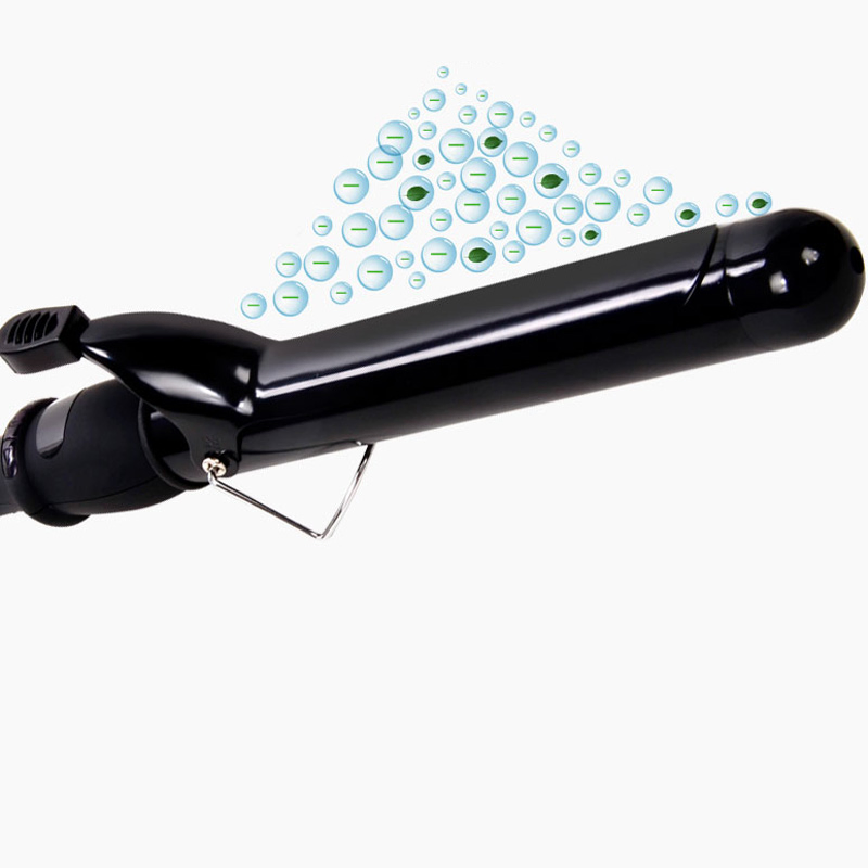 Electric Curler, Heated Hair Curler, Auto Hair Curler, LCD Display, PTC Heater Swivel Cord. Adjsutable Temperature, Made in China