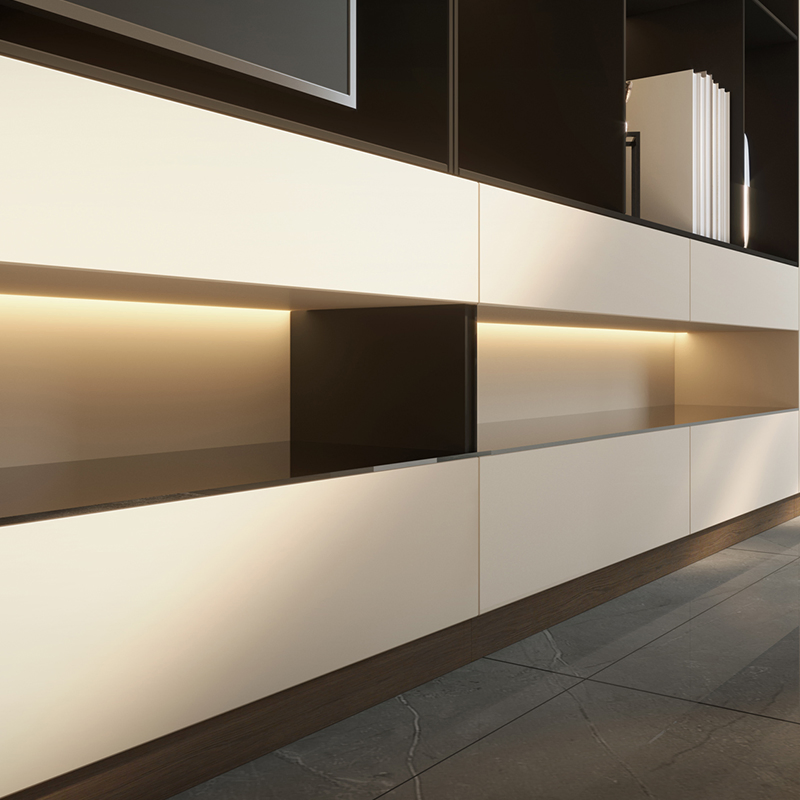 Встраиваемая ниша из нержавеющей стали для душа