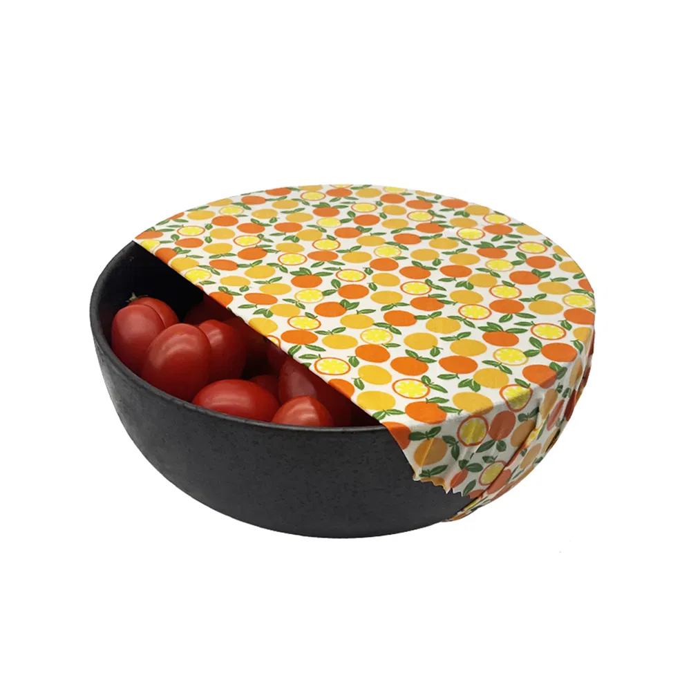 Custom Design Reusable Biodegradable Beeswax Food Wrap