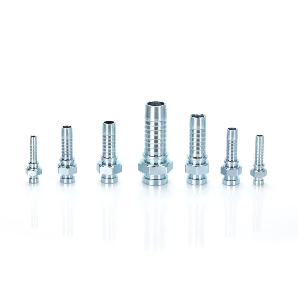 High-Quality Carbon Steel Hydraulic R4 Hose Ferrule Galvanized 00400
