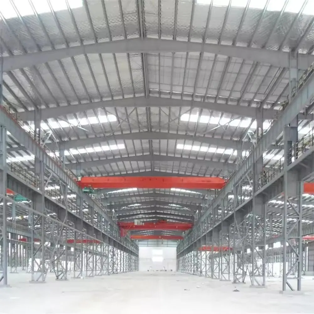 Light Steel Structure Prefab Portal Frame Steel Structure Construction