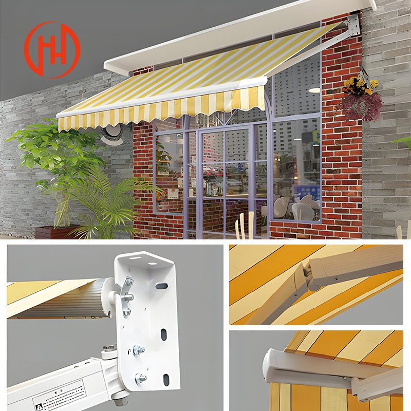 Portable Canvas Awning for Easy Setup and Outdoor Convenience