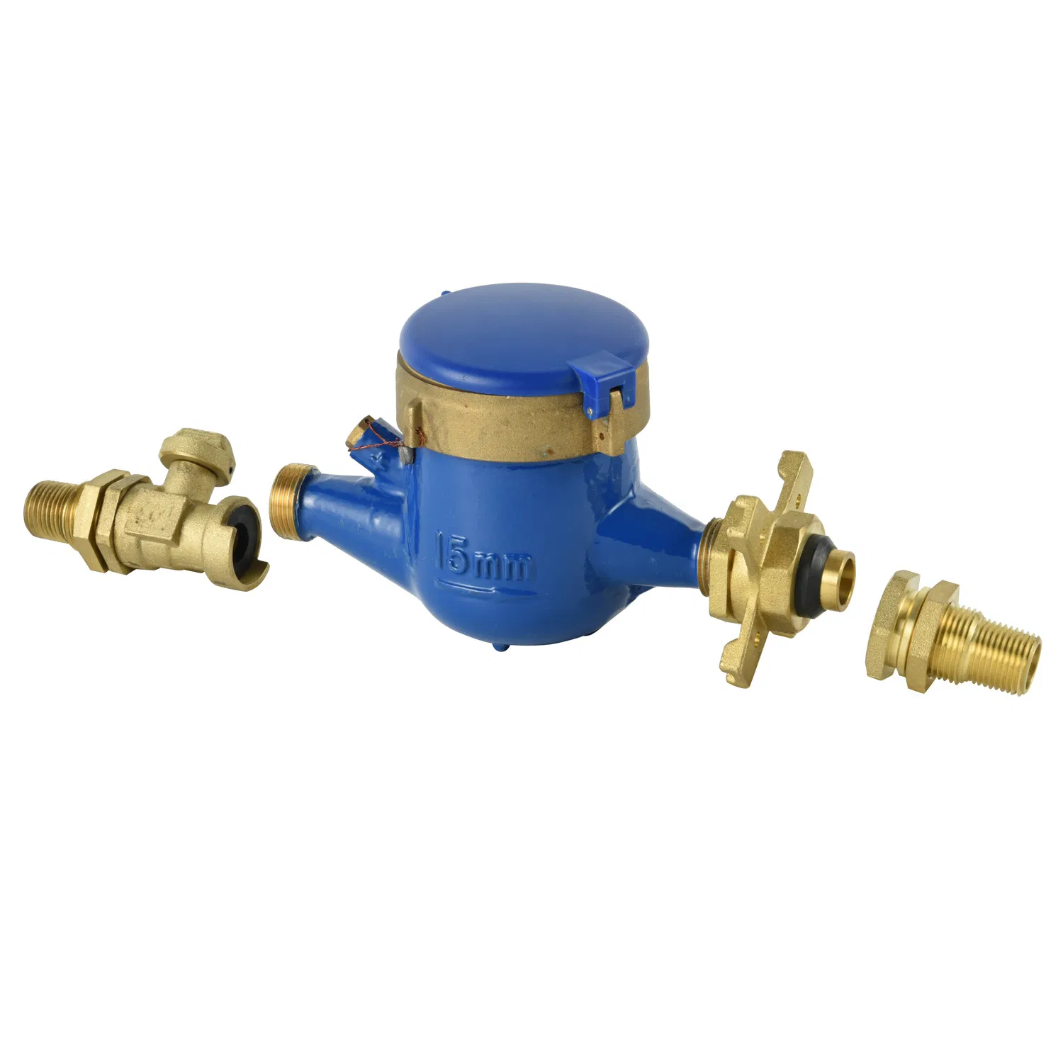 Lead Free Bronze Water Meter Yoke Expansion Connection