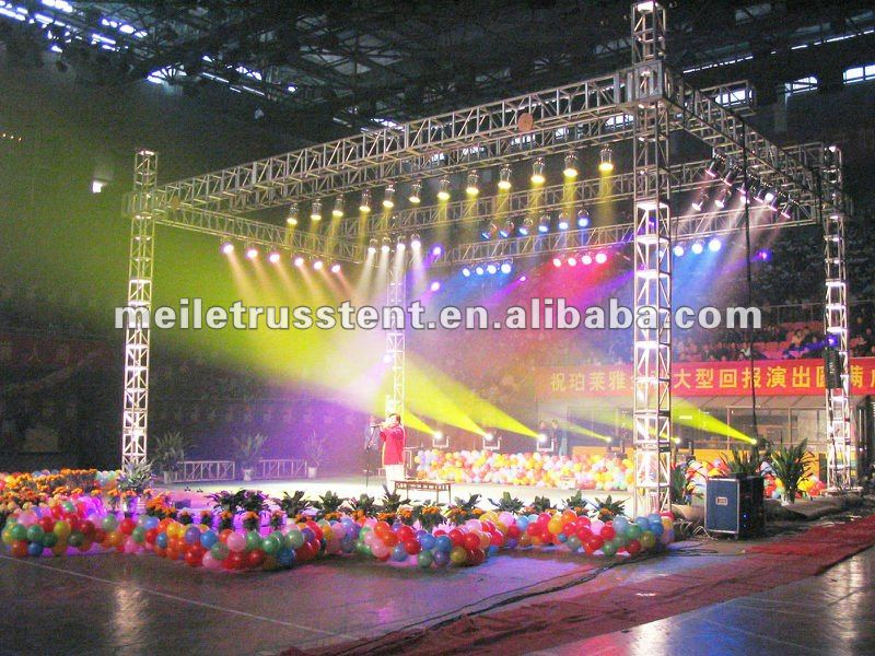 LED Concert Exhibition DJ Concert Lighting Aluminum Concert Stage Roof Truss