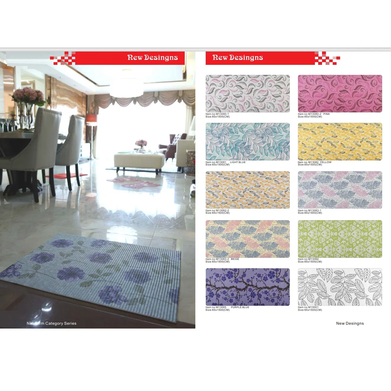 PVC Foam Anti Slip Mat Roll