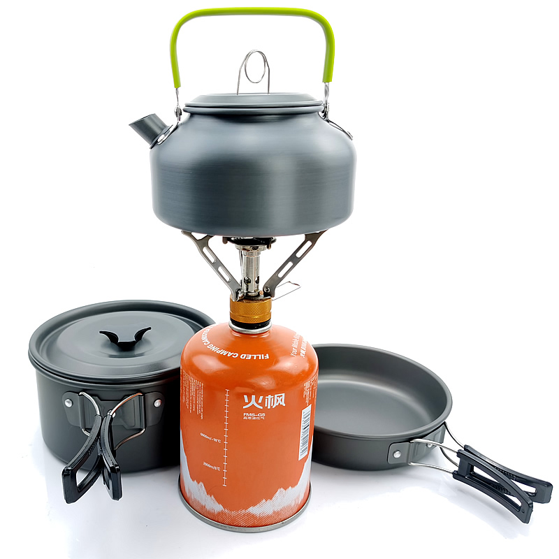 Custom Logo Aluminum Camping Kettle Water Pot Kettle Camping Outdoor Kettle