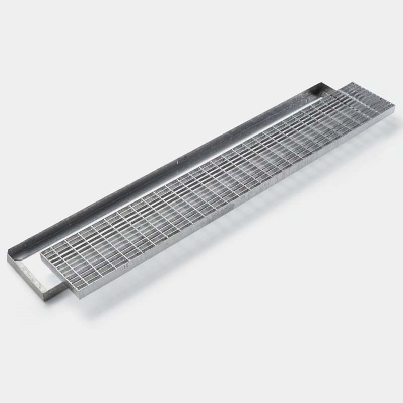 Steel Driveway Drain Grate, Stock Size - 1" X 12" X 36" Steel Metal Grating Stainless Steel Drainage Grating 30*100