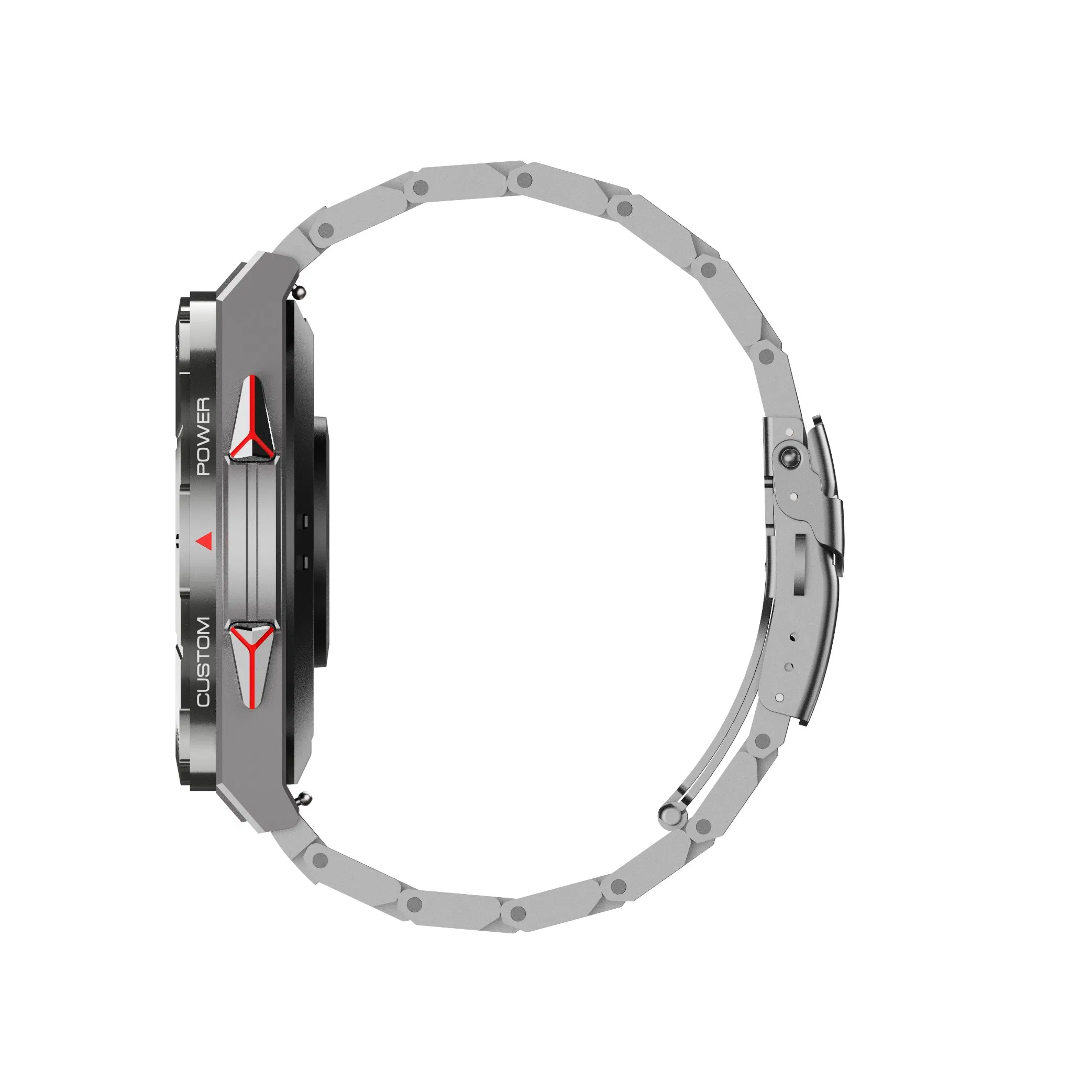 Health Monitor Blood Oxygen Round HD Screen Sport Smart Watch GPS