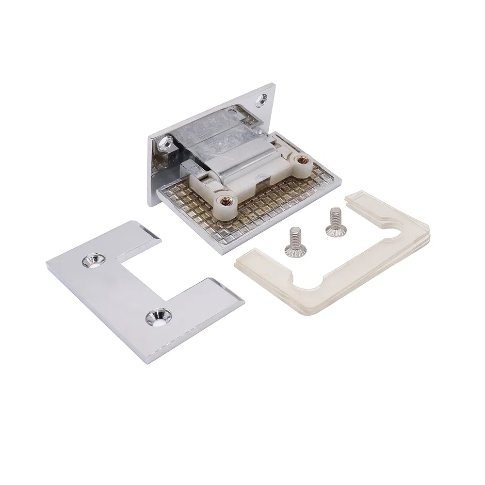 Square Wall Mount 90 Degree Hanging Glass Corner Clamp