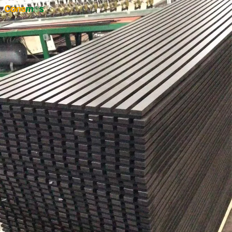 Soundproof Slat Wooden Diffuse Absorption Acoustic Pet Felt Building Material Ceiling Panel