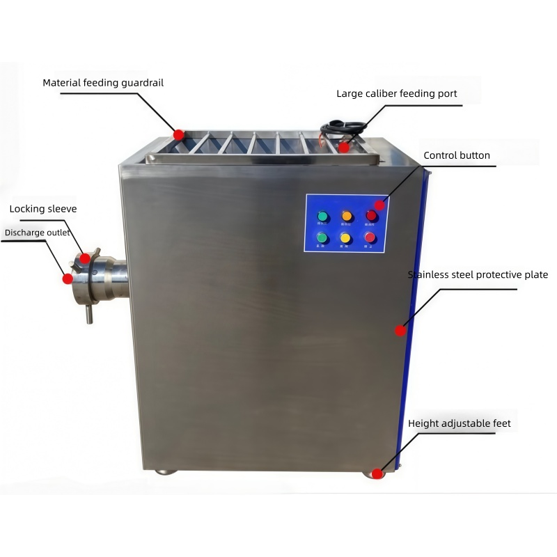 Tc-100 Electric Industrial Commercial Stainless Steel Meat Grinder Mincer Mixer Machine