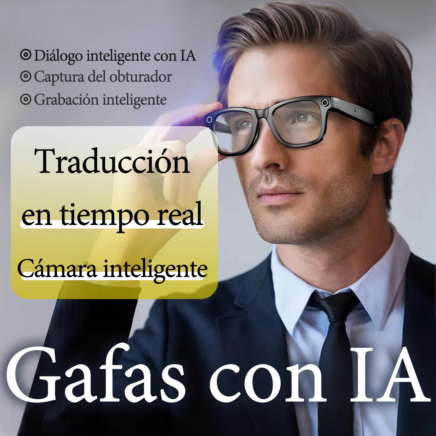 Ai Camera Photo Shooting Call Camera Video Smart Sunglasses Translation Smart Glasses