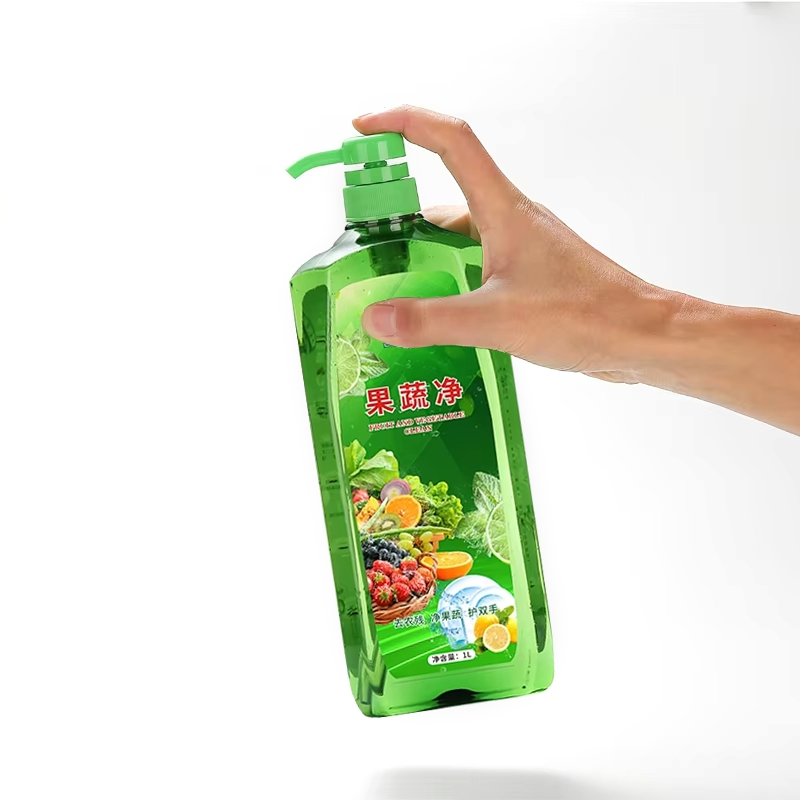 Gentle Yet Effective Fruit and Vegetable Cleaner for Dishes