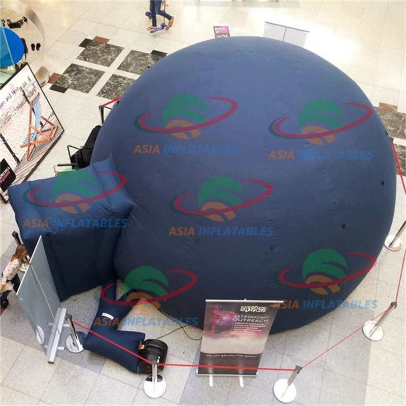 Outdoor Inflatable Projection Dome Tent for Planetarium Laser Shows
