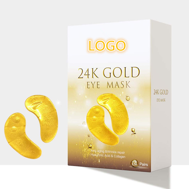 Private Label Treatment Dark Circles 24K Gold Eye Mask