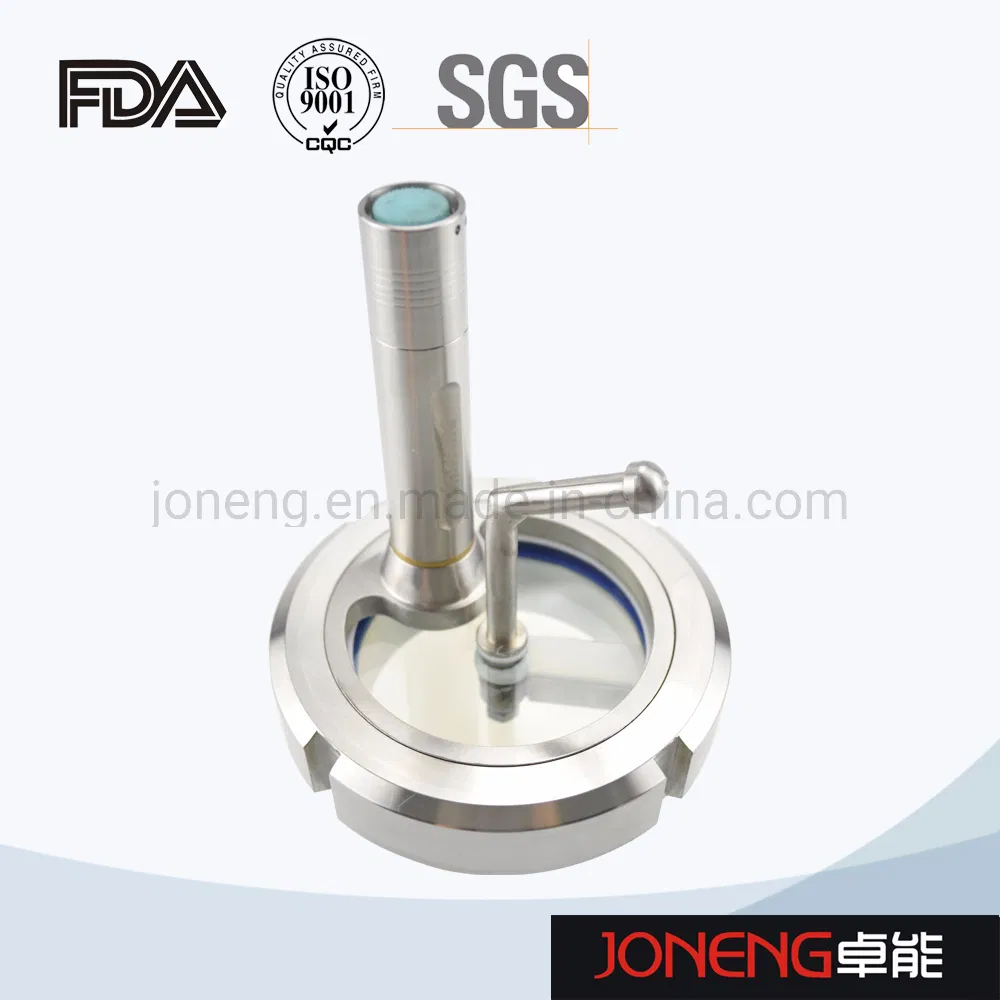 Hastelloy Food Grade Rotary Joint Union Type Inline Sight Glass Pipe Fittings (JN-SG1005)