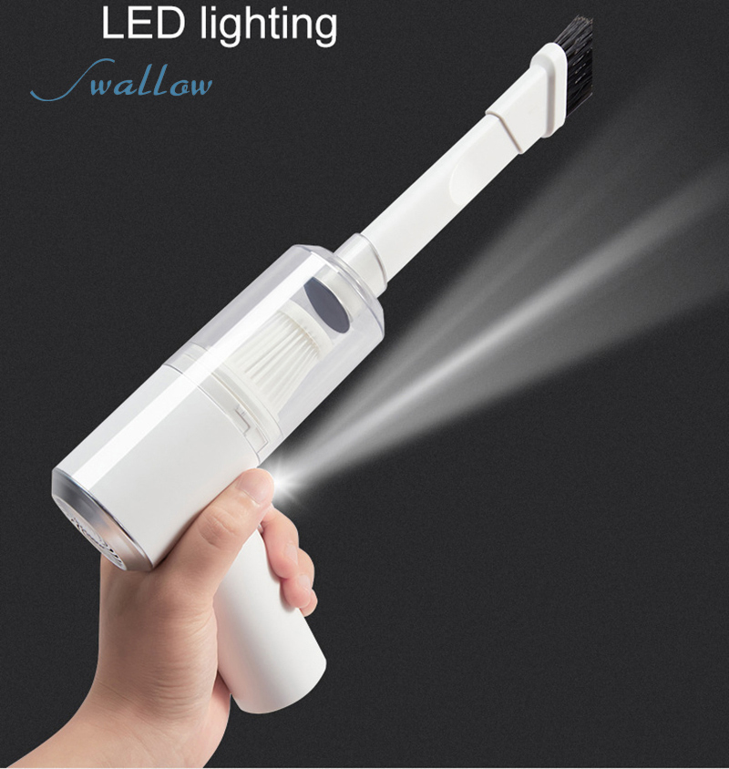 Wet Dry Dual Use Handheld Auto Vacuum Cleaner for Car Interior & Home Cleaning