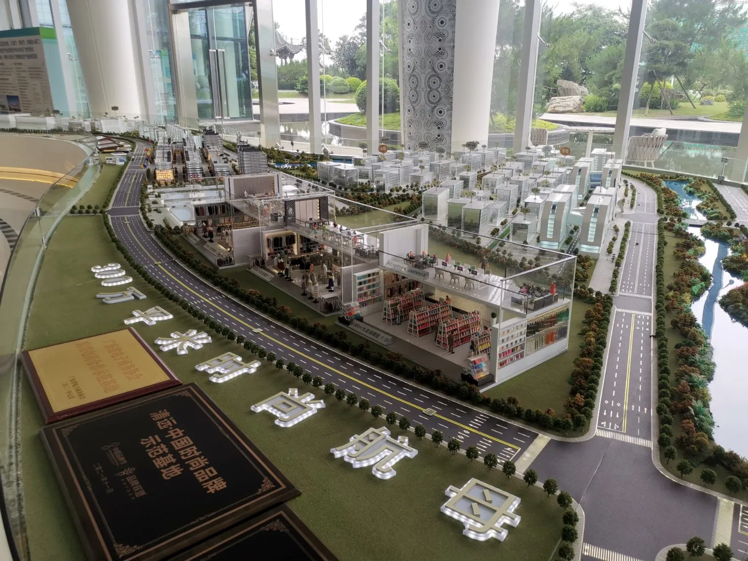 High End Modern 3D Modeling Office Building Professional Customized Building Models