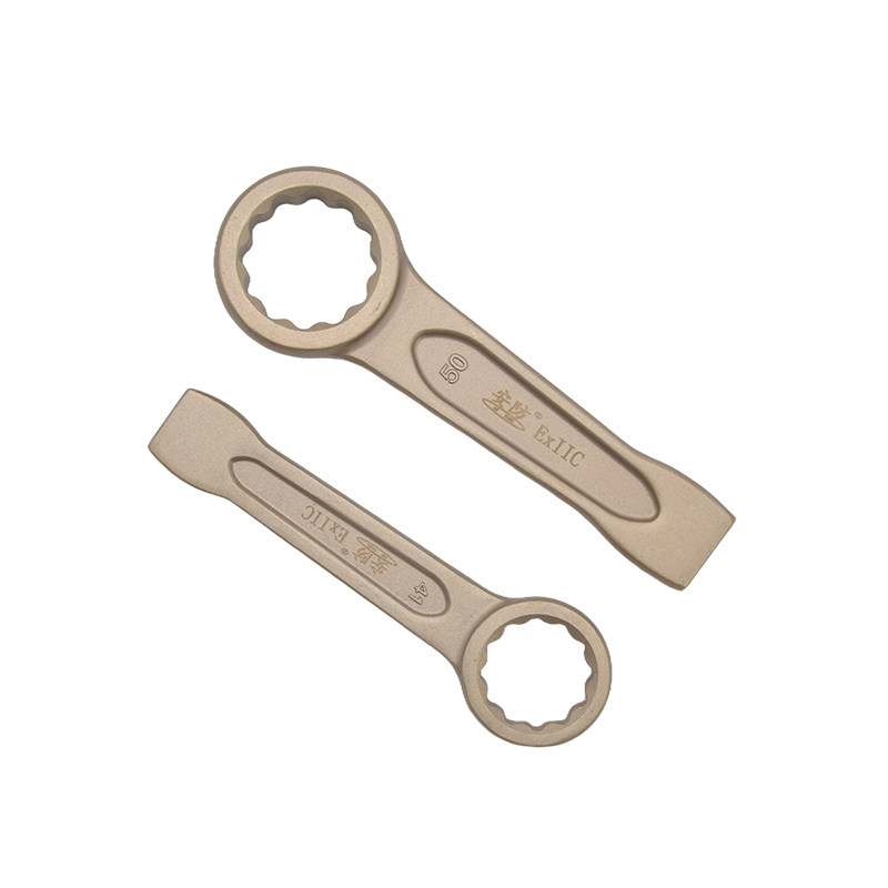 Non Sparking Striking Box Wrench Flogging Ring Spanner German Type Slugging Box End Wrench