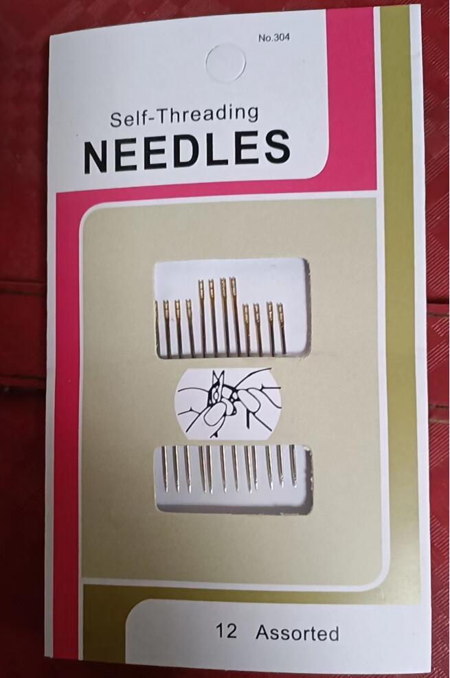 Gold Eye Big Eye Hand Sewing Needle Crochet Knitting Blunt End Metal Needle for Thick Thread and Yarn