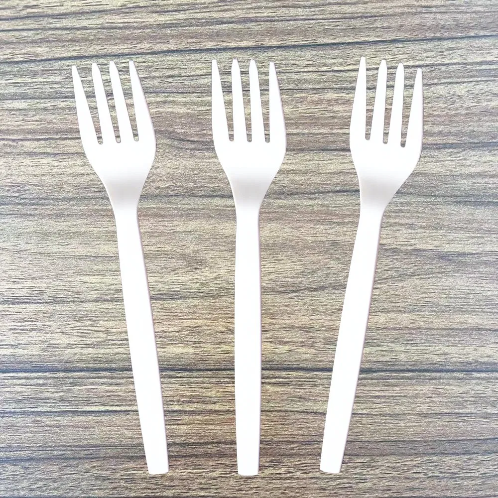 Ложки и вилки биоразлагаемые из кукурузного крахмала