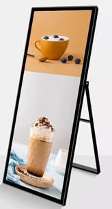 Вертикальный 64-дюймовый рекламный дисплей Android 4K