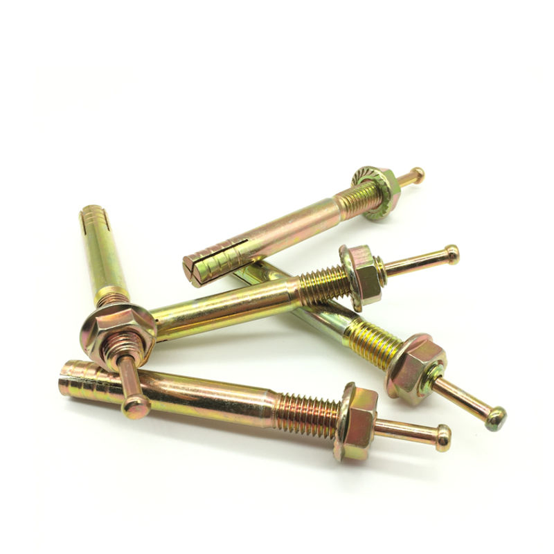 Concrete Heavy Duty Pin Hammer Hit Anchors with Nail Metal Hit Anchor