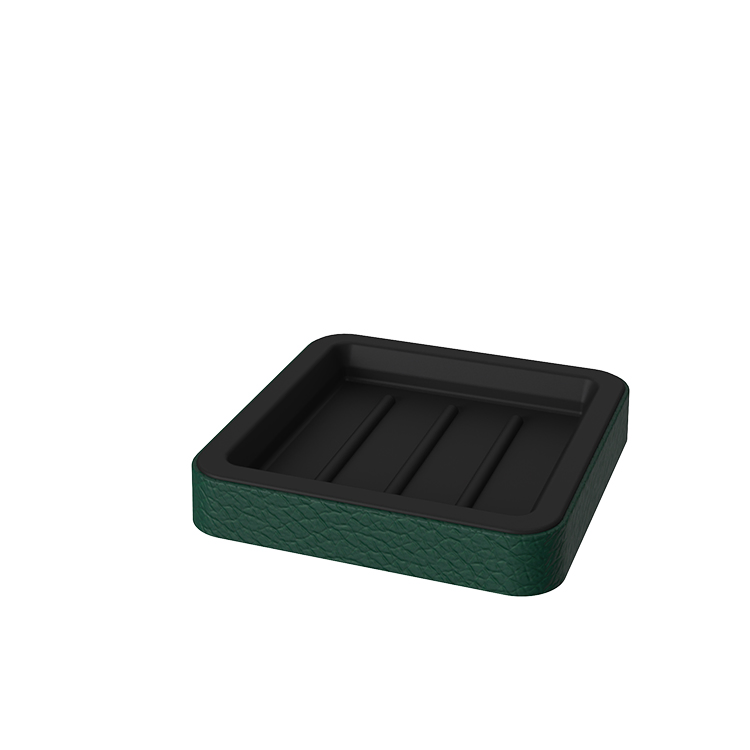 New Design Hotel Square Custom Printed Soap Dish with Logo