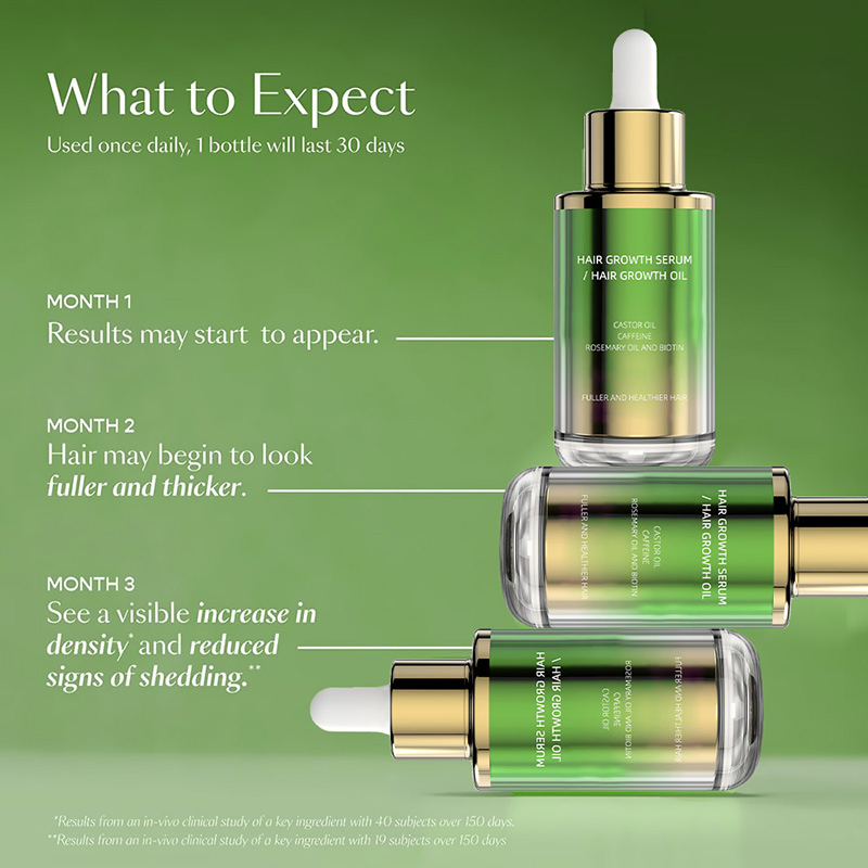 Natural Private OEM/ODM 100% Natural Organic Label Hair Growth Oil Serum Rosemary Mint Scalp Strengthening Organic Anti Hair Loss Hair Growth Serum