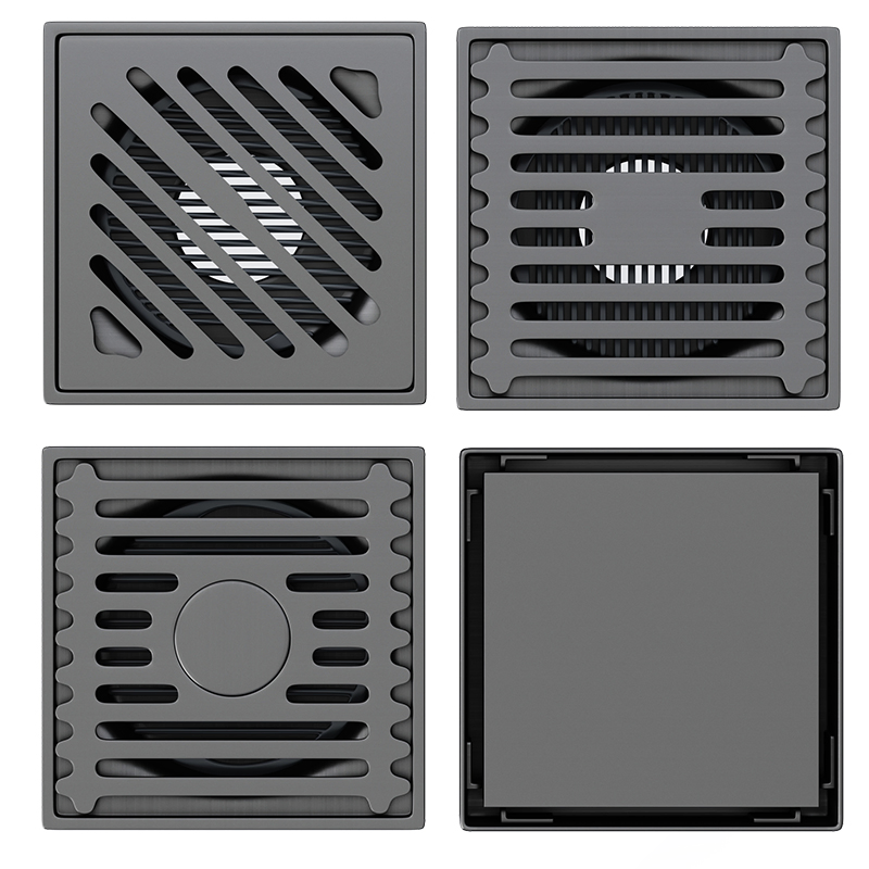 High Quality Wholesale Balcony Kitchen Stainless Steel Metal Bathroom Floor Drain