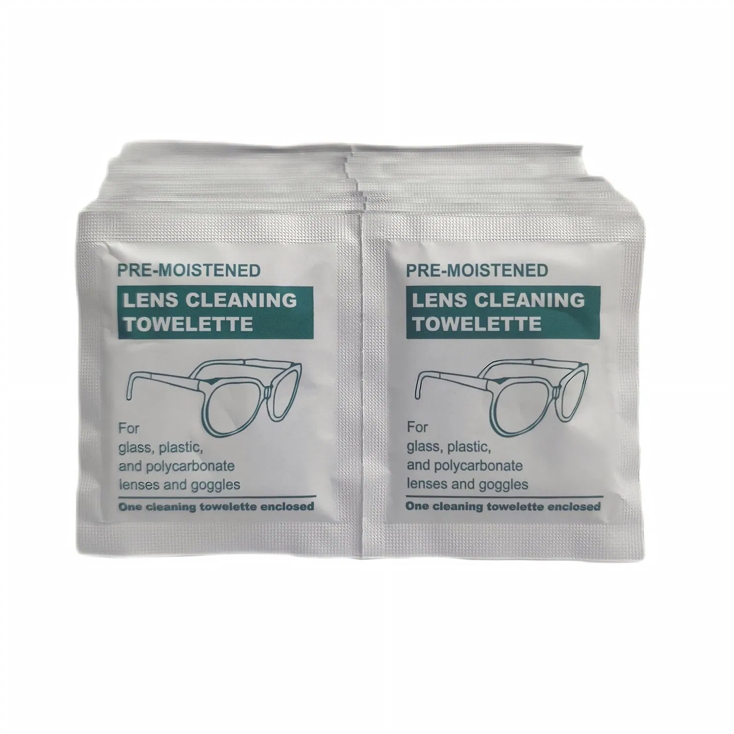 China Factory Customized Lens and Eye Glasses Cleaning Wet Wipes
