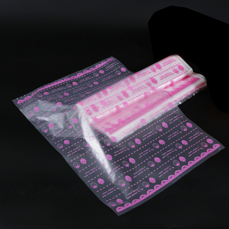 Clear Transparent Side-Seal Plastic Flat Bags for Food, Fruit, Vegetable Storage - Wholesale